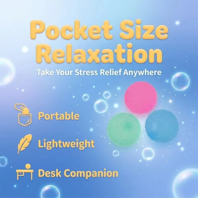 Textured Memory Gel Stress Ball
